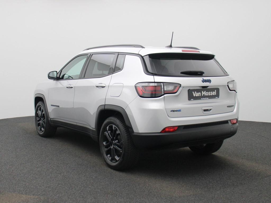 Jeep Compass 1.3 Turbo T4 190 4xe ATX Night Eagle, Auto's, Automaat, Gebruikt, Zwart, 4 cilinders