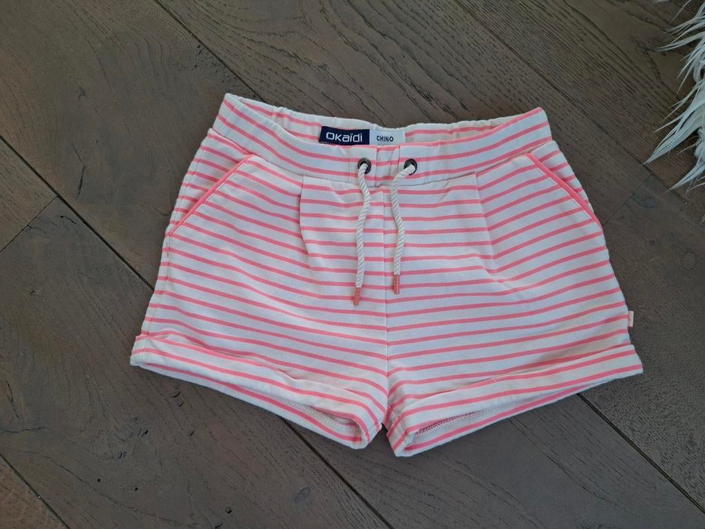Maat 122 : shortje Okaïdi zomer nieuwstaat, Kinderen en Baby's, Kinderkleding | Maat 122, Broek, Okaïdi, Meisje, Ophalen of Verzenden