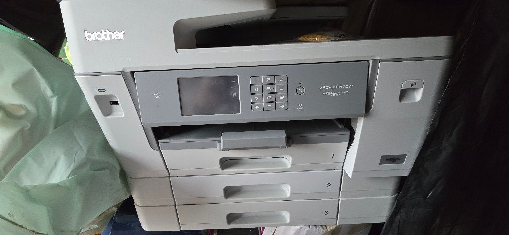 Brother MFC-J6957DW, Inkjetprinter, All-in-one, Draadloos, Zo goed als nieuw