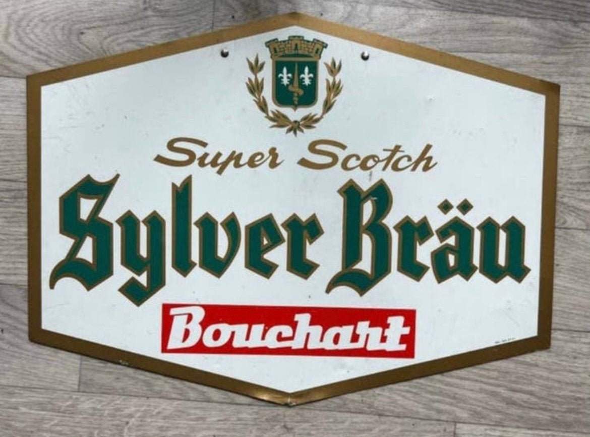 Tôle Bière Bouchart, Enlèvement ou Envoi, Utilisé