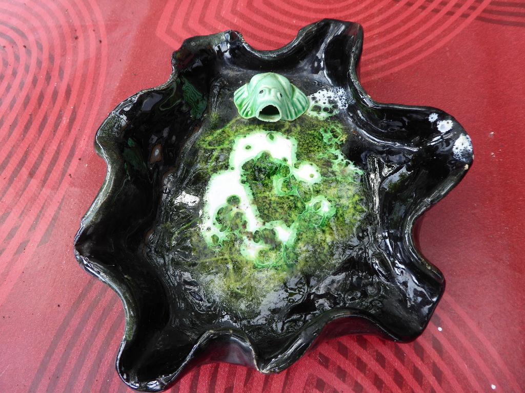 vallauris ,BONAUDI , vide poche  deco grenouille , année 50, Antiquités & Art, Enlèvement ou Envoi