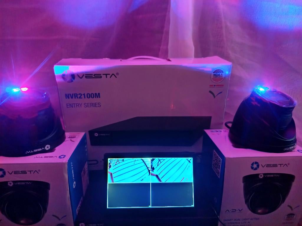 Kit de Vidéosurveillance Professionnel 4K (Install possible', Enlèvement ou Envoi, Neuf, Caméra extérieure
