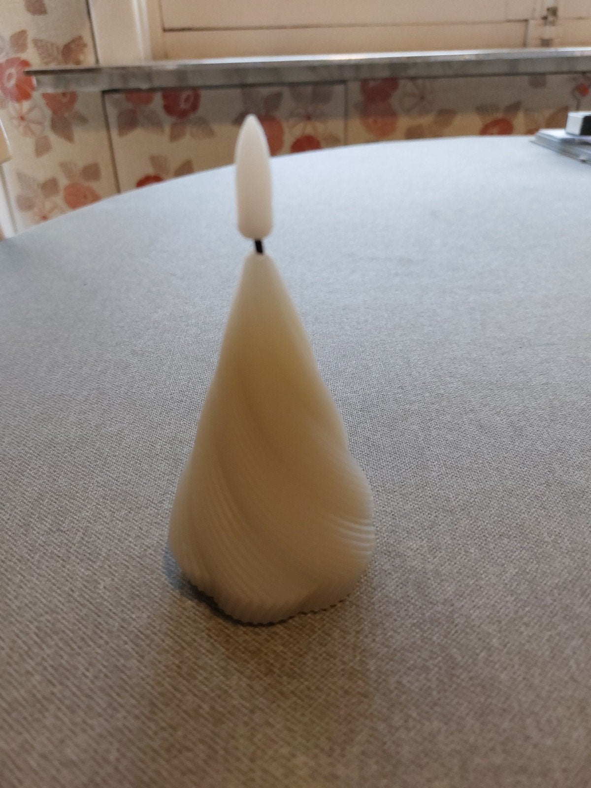 Led kaars, Ophalen, Beige, Kaars