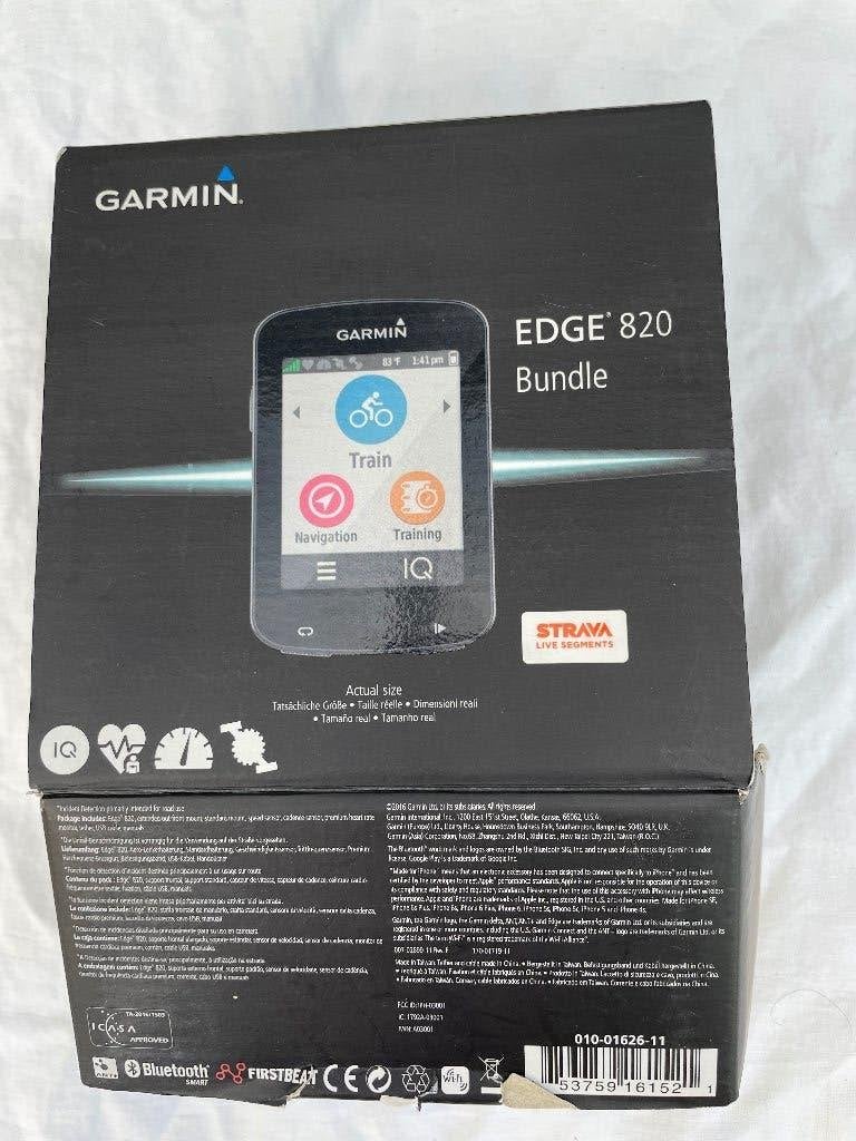 Garmin edge 820 bundel, Vélos & Vélomoteurs, Accessoires vélo | Compteurs de vélo, Enlèvement, GPS, Utilisé