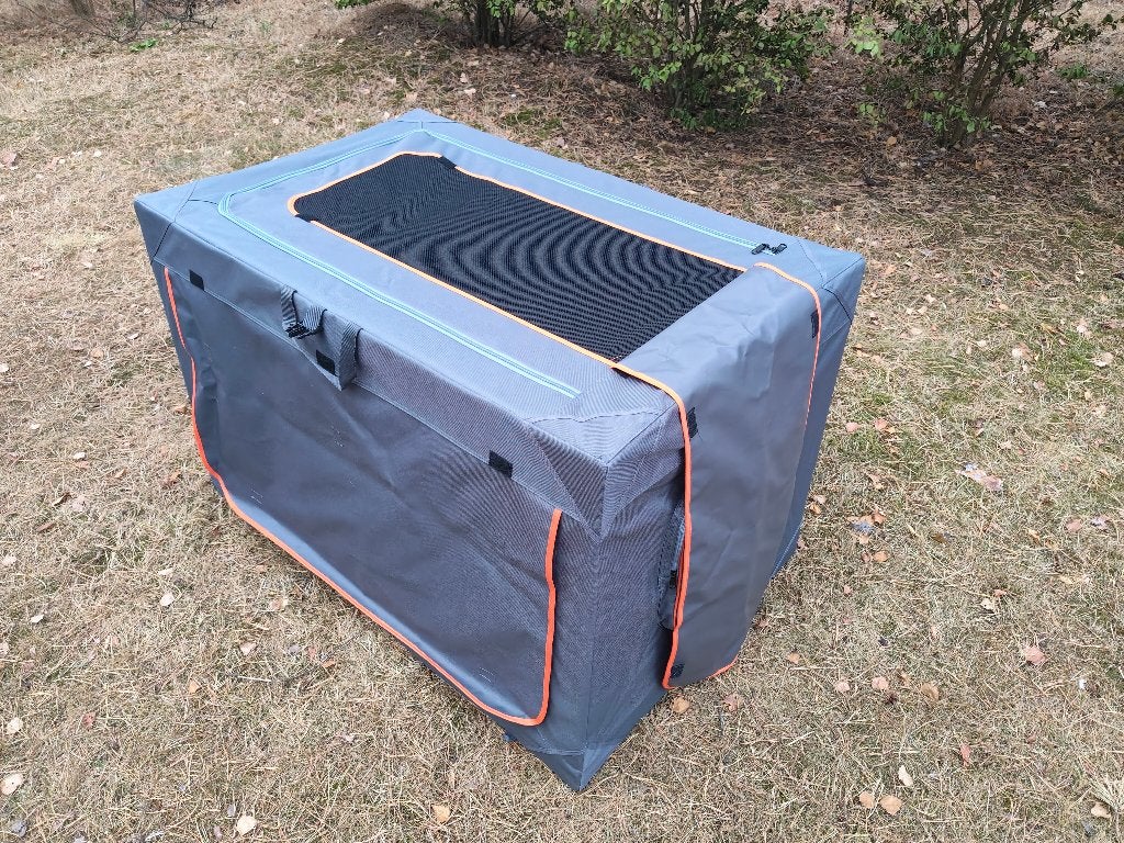 Opvouwbare Nylon reisbench Alu Deluxe XL voor grote hond, Dieren en Toebehoren, Ophalen, Zo goed als nieuw