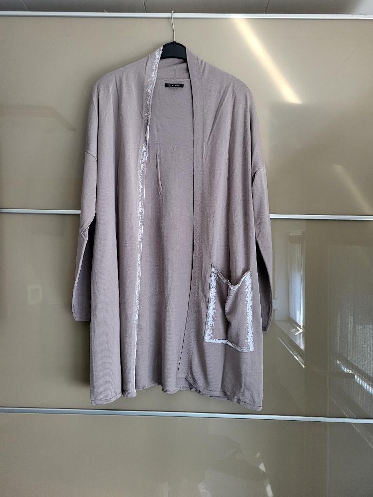 Gilet sarah pacini, Taille 42/44 (L), Sarah pacini, Beige, Comme neuf