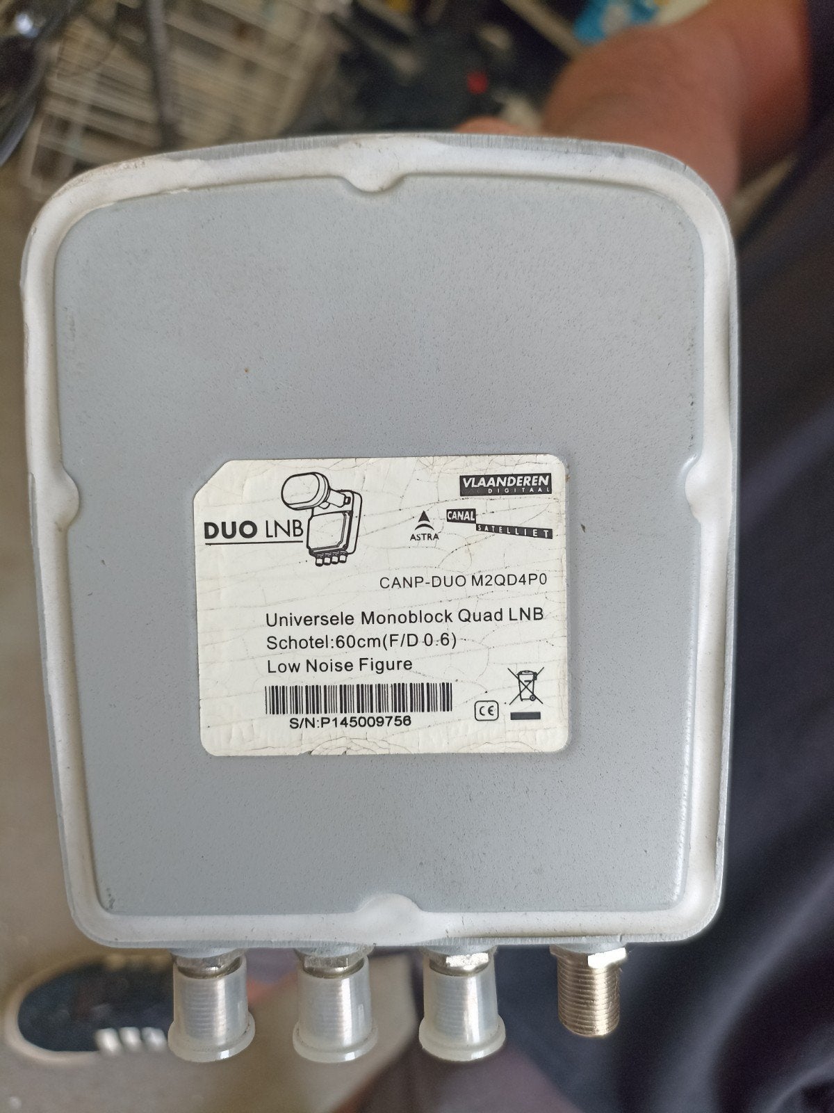 Duo LNB, TV, Hi-fi & Vidéo, Enlèvement