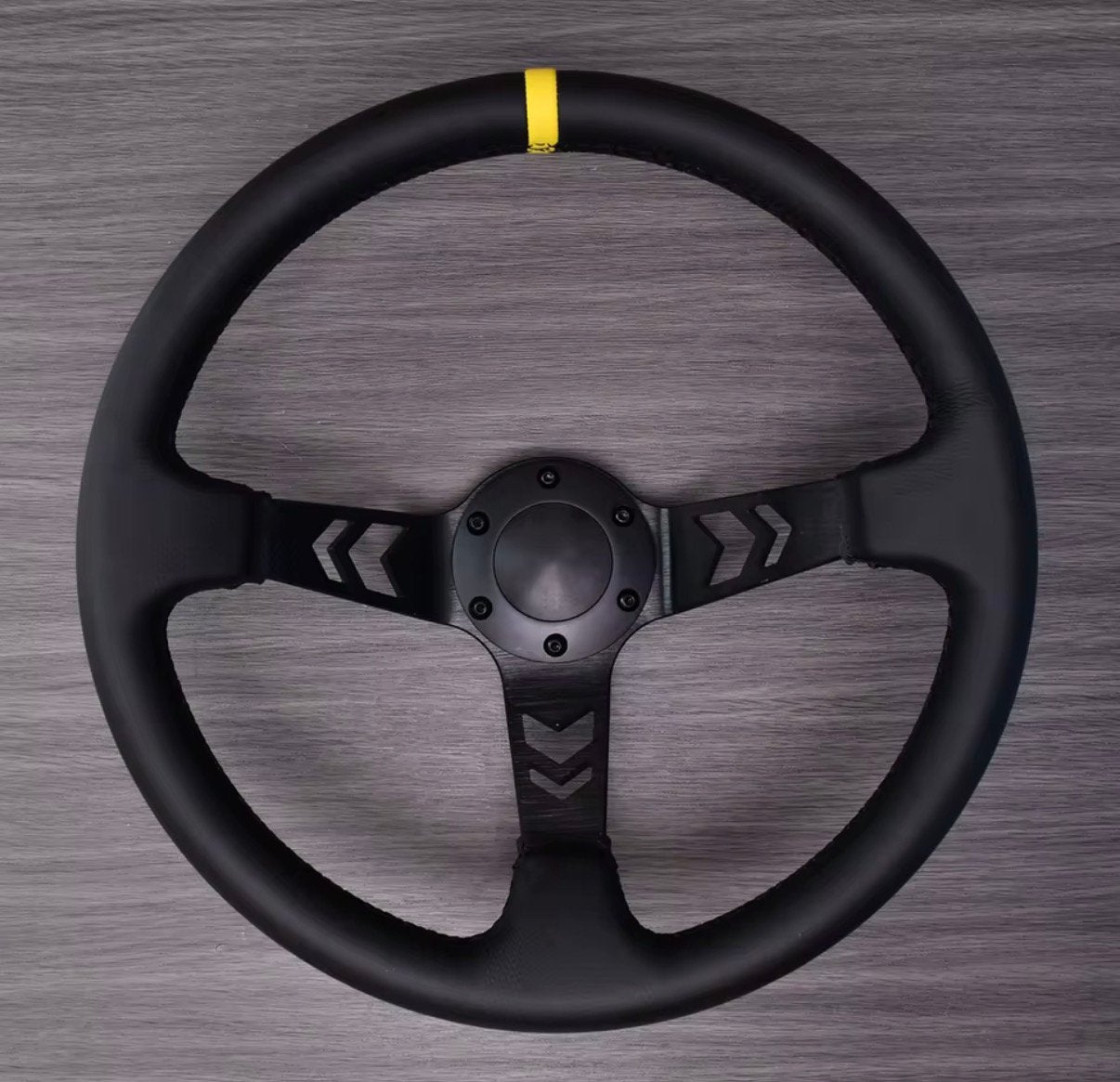Volant sport de course, volant universel en cuir, Autos : Pièces & Accessoires, Commande, Enlèvement ou Envoi, Neuf