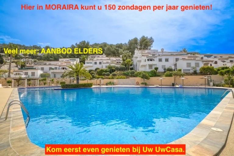 Uw mooie Appartement aan zwembad in MORAIRA met veel extra, Immo, 63 m², Dorp, Spanje, 2 kamers
