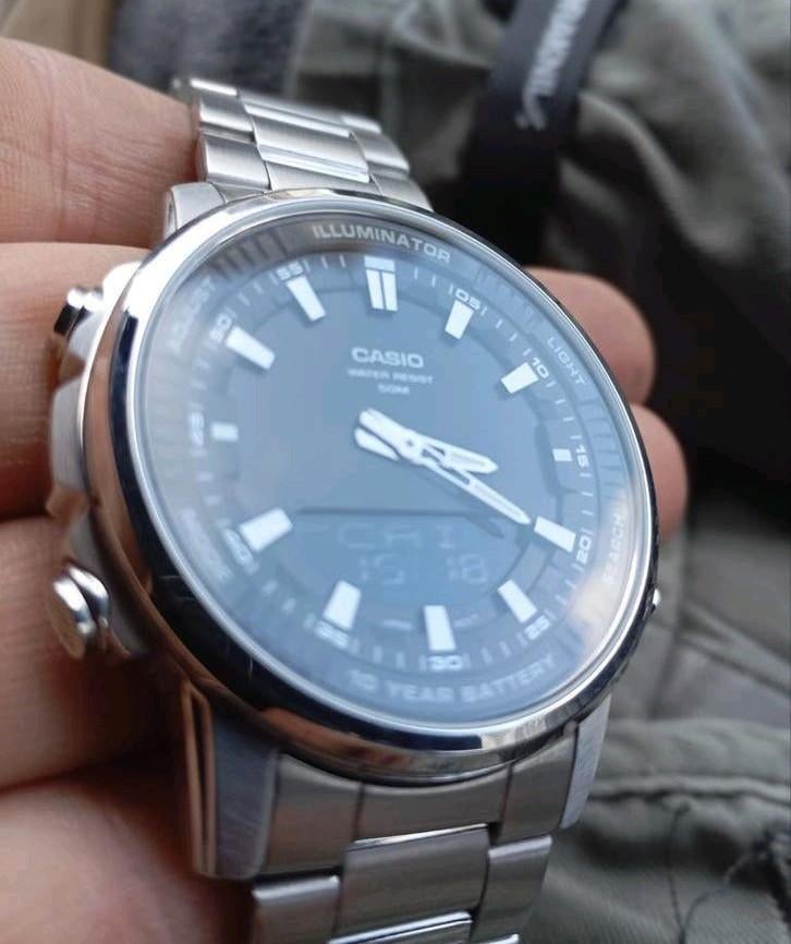 Casio Illuminator Ana-Digi Horloge – Batterijduur 10 jaar, Handtassen en Accessoires, Horloges | Heren, Casio, Ophalen of Verzenden