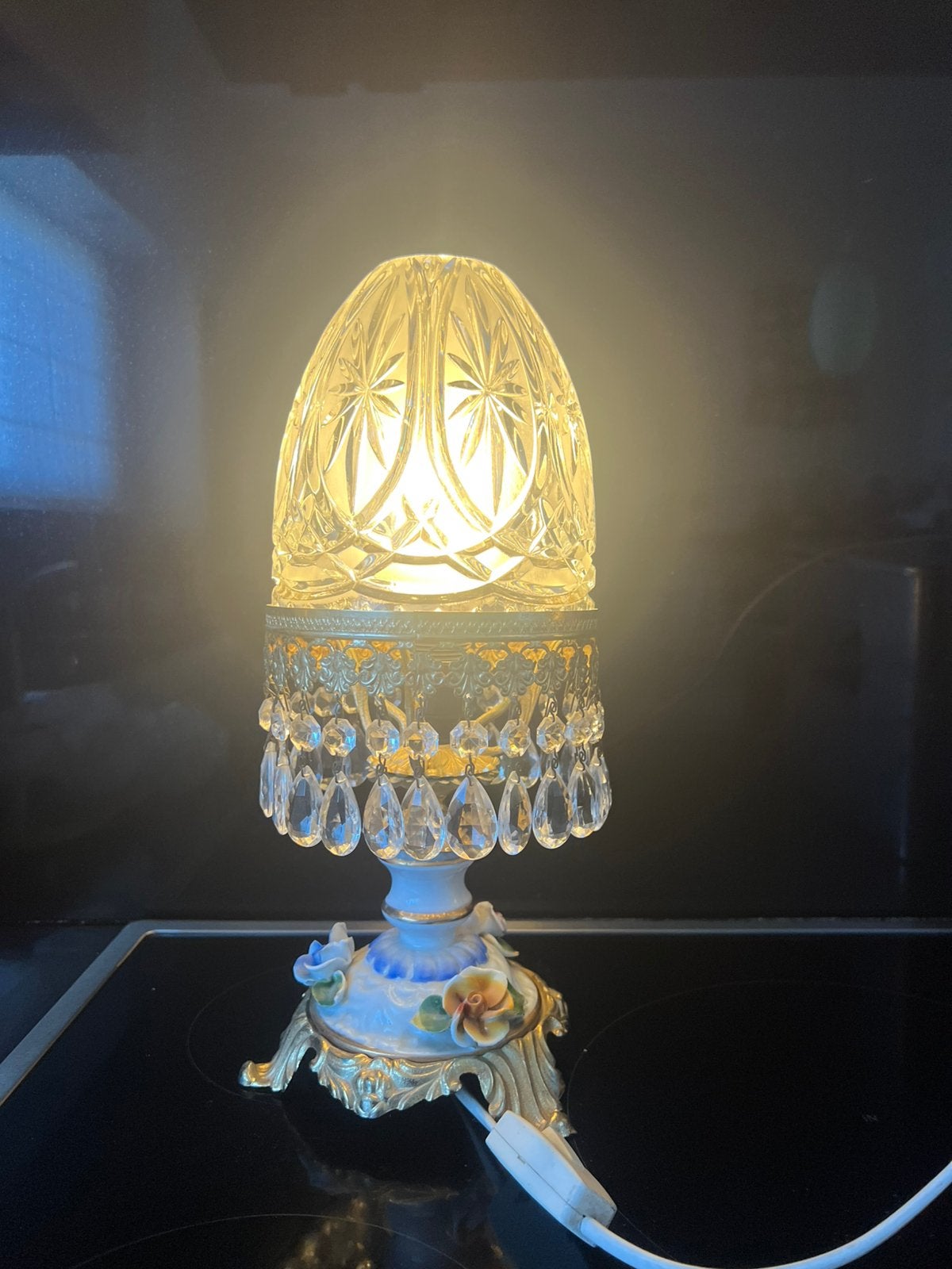 Antieke lamp, Huis en Inrichting, Ophalen, Zo goed als nieuw