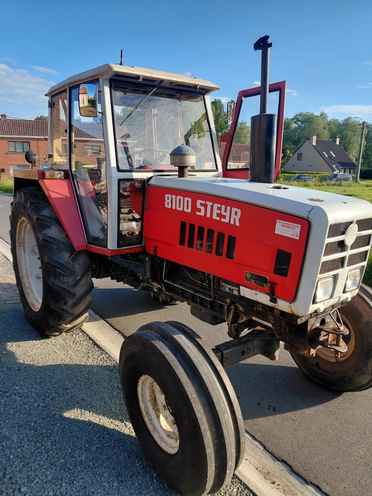 Steyr 8100, Zakelijke goederen, Landbouw | Tractoren, Ophalen, Steyr
