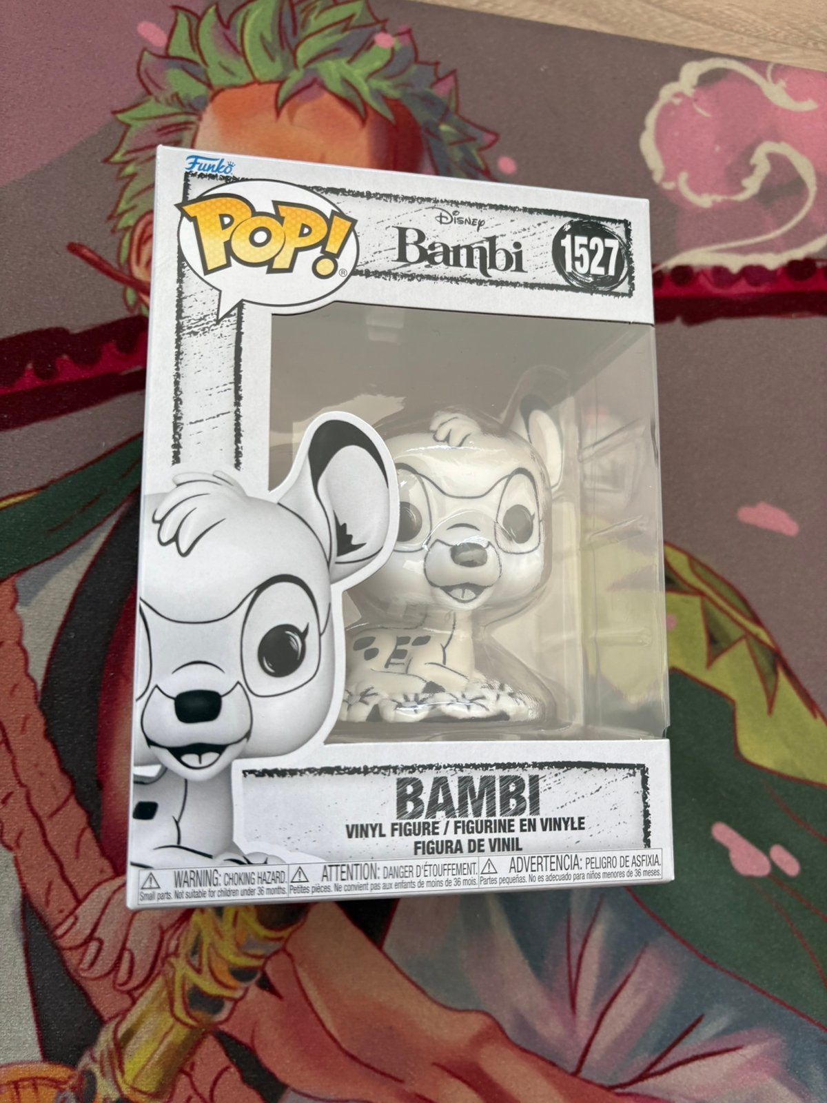 Funko Pop! Disney Bambi #1527 Black & White Vinyl Figure, Ophalen of Verzenden, Zo goed als nieuw