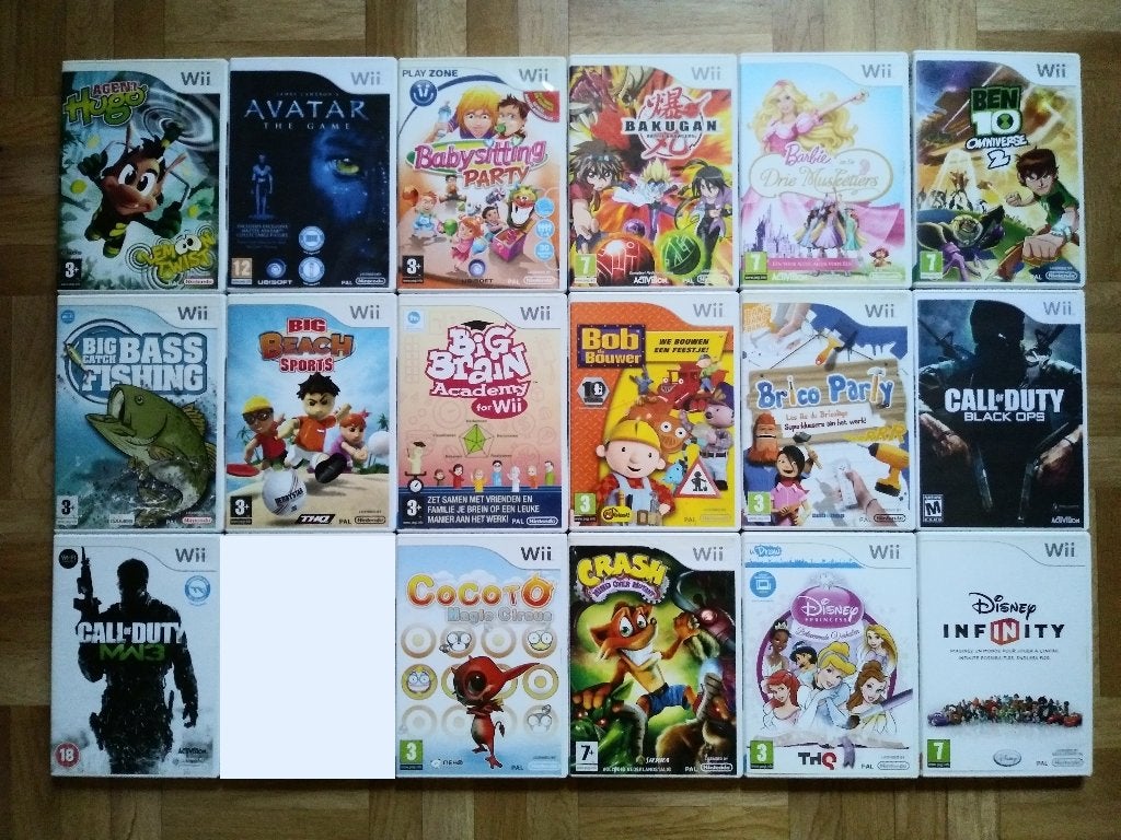 100 jeux Wii à partir de 2€, 10% réduction à partir de 5 pcs, Enlèvement ou Envoi, Aventure et Action, À partir de 3 ans, 3 joueurs ou plus