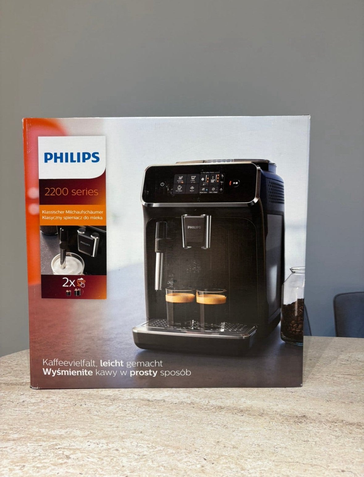 Philips koffiebonen machine nieuw, Elektronische apparatuur, Ophalen, Zo goed als nieuw