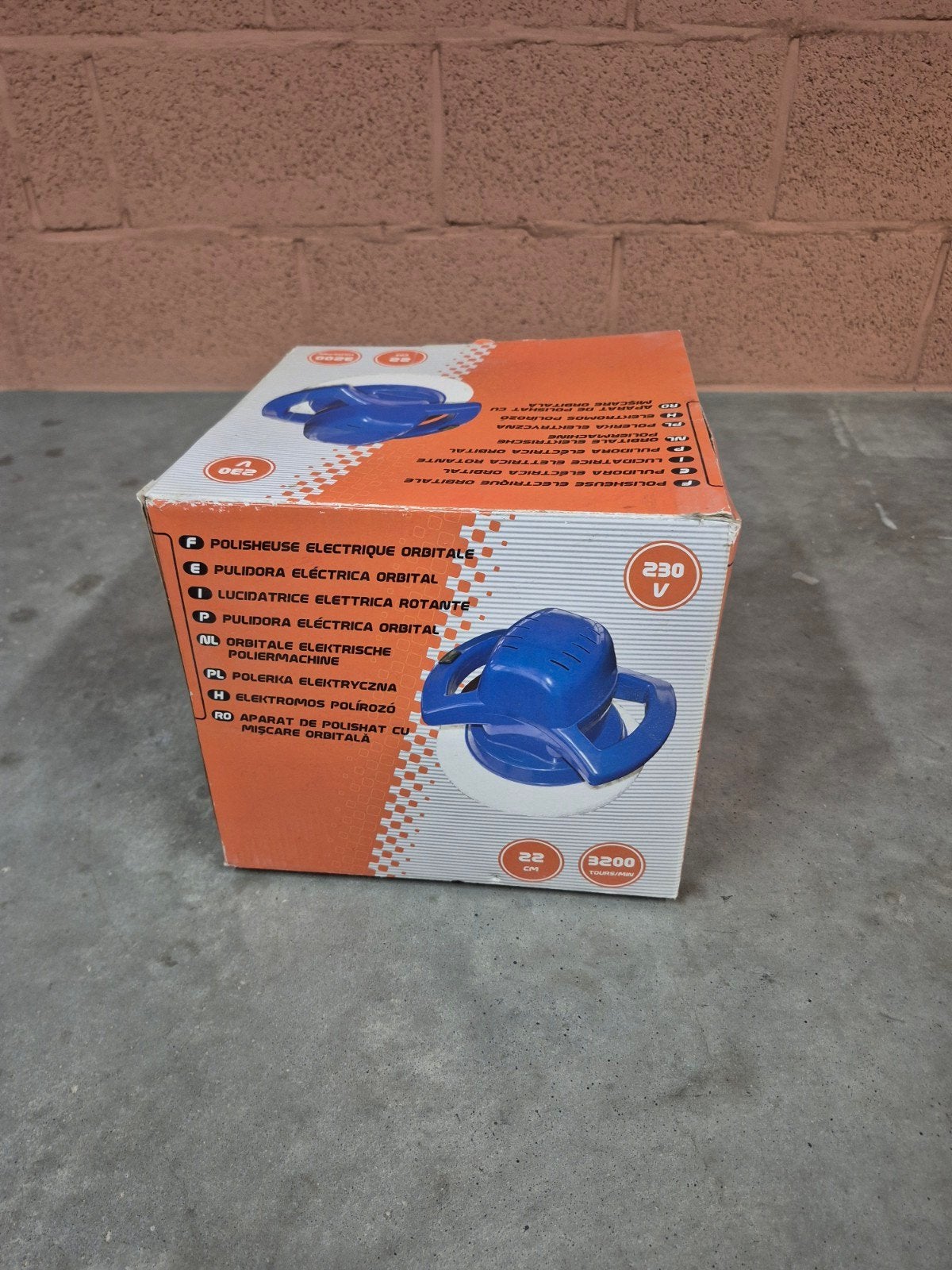 Poliermachine, Ophalen