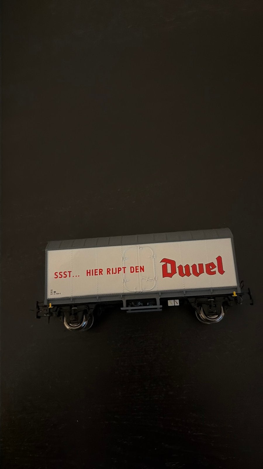 Duvel wagen ssst hier rijpt den duvel, Ophalen, Zo goed als nieuw