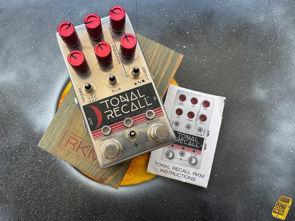 Chase Bliss Audio Tonal Recall V2 Red Knob Mod Analog Delay, Musique & Instruments, Effets, Comme neuf, Chorus, Delay ou Écho