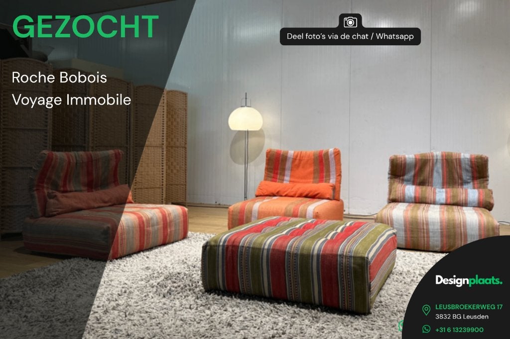RECHERCHÉ: Roche Bobois Voyage Immobile — Achat immédiat, Maison & Meubles, Canapés | Salons, Enlèvement ou Envoi, Banc d'angle