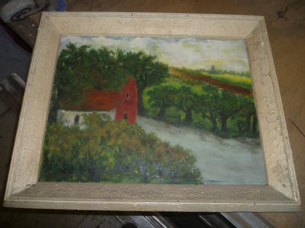 SCHILDERIJ OP DOEK, Ophalen