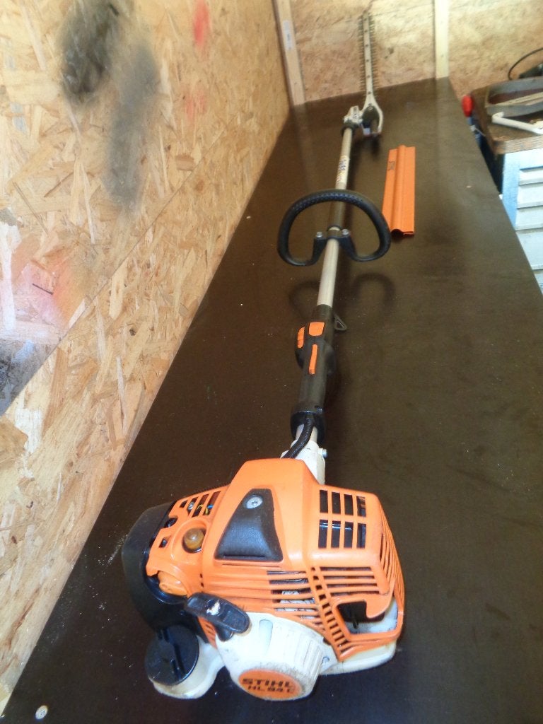 Stihl HL 94 C stok heggenschaar, Tuin en Terras, Heggenscharen, Gebruikt, Benzine, Ophalen