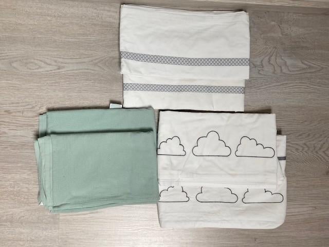 Lakens babybed, Ophalen of Verzenden, Gebruikt