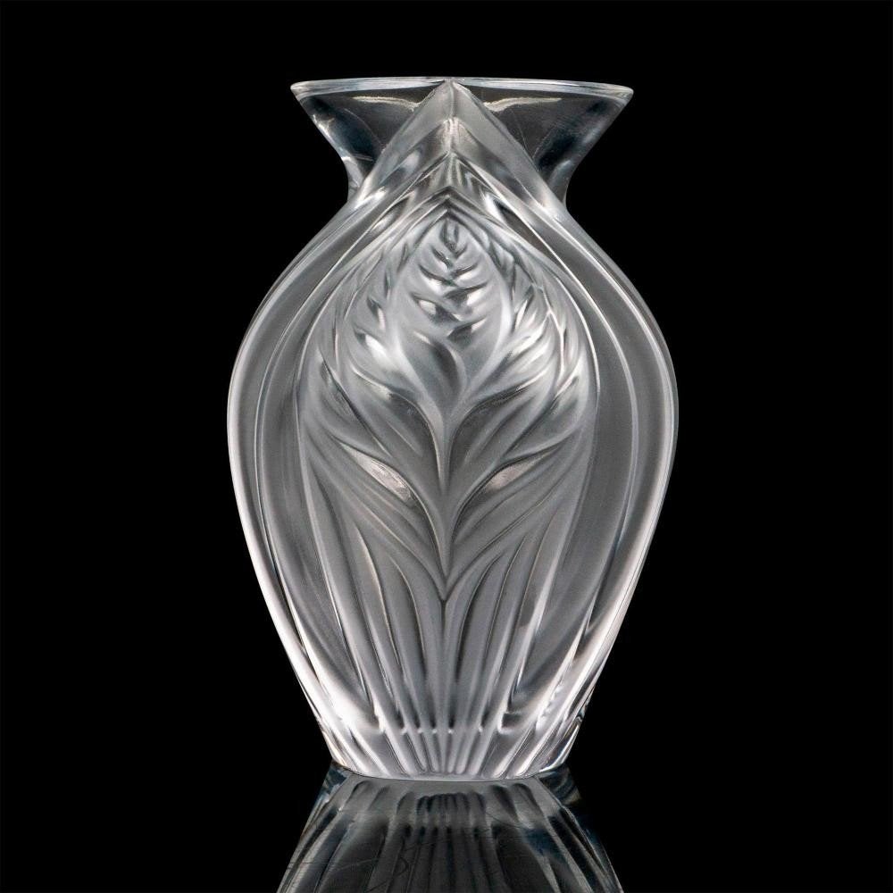 Vase Pavie en cristal Lalique, Ophalen of Verzenden