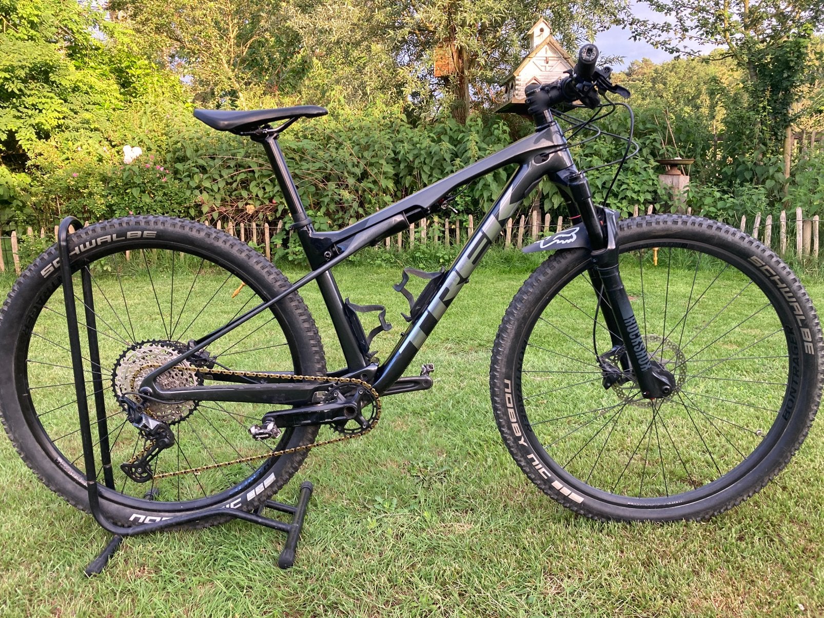 Trek SuperCaliber 9.6 Medium, Fietsen en Brommers, Fully, Ophalen, Gebruikt, Trek