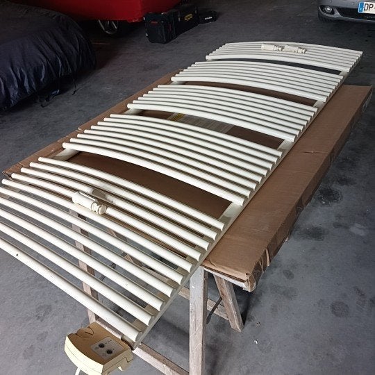 Handdoek radiator wit 1500 watt VASCO, Ophalen, Gebruikt, Radiator, 60 tot 150 cm
