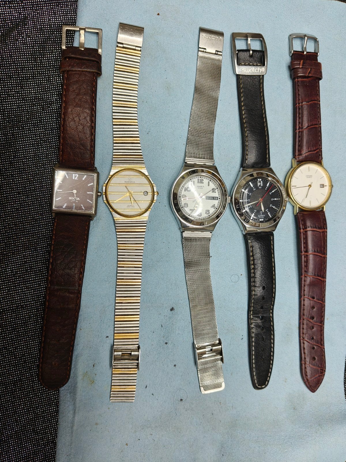 BOCCIA .RODANIA. SWATCH.CITIZEN QUARTZ HORLOGE 35 euro per s, Enlèvement, Swatch