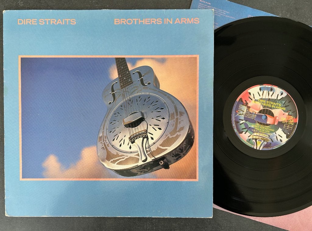 DIRE STRAITS - Brothers in arms ( LP; VG/G+ ), LP, Gebruikt, Ophalen of Verzenden, Classic Rock