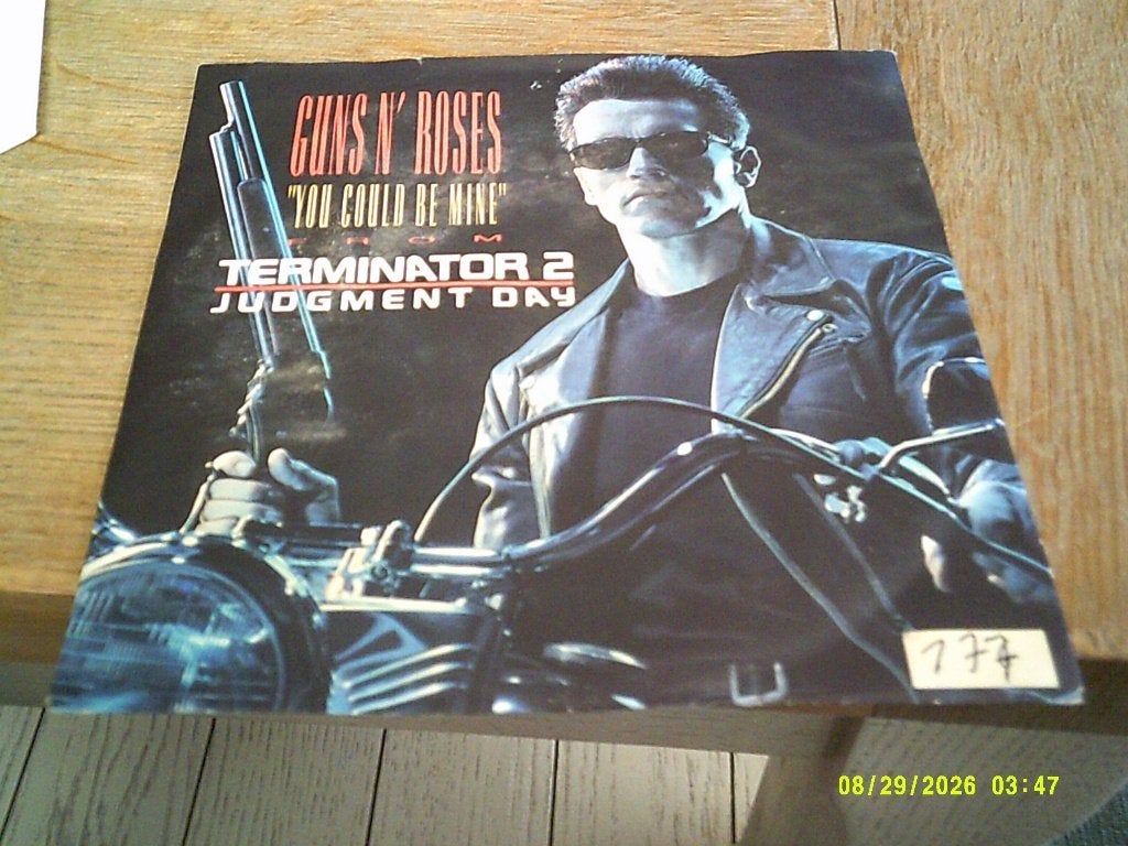 Guns N' Roses/ Civil War – You Could Be Mine-vinyl, Enlèvement ou Envoi, Utilisé, Hard rock, Autres types