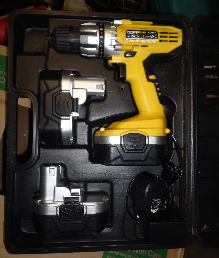 Boormachine Power Plus, Bricolage & Construction, Outillage | Foreuses, Utilisé, Perceuse, Enlèvement ou Envoi