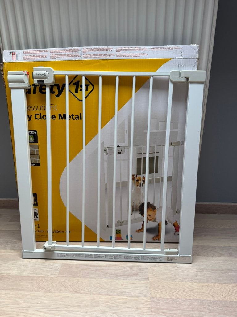 Veiligheidstraphekje, Kinderen en Baby's, Traphekjes, Ophalen, Zo goed als nieuw, Klemhekje, Metaal of IJzer