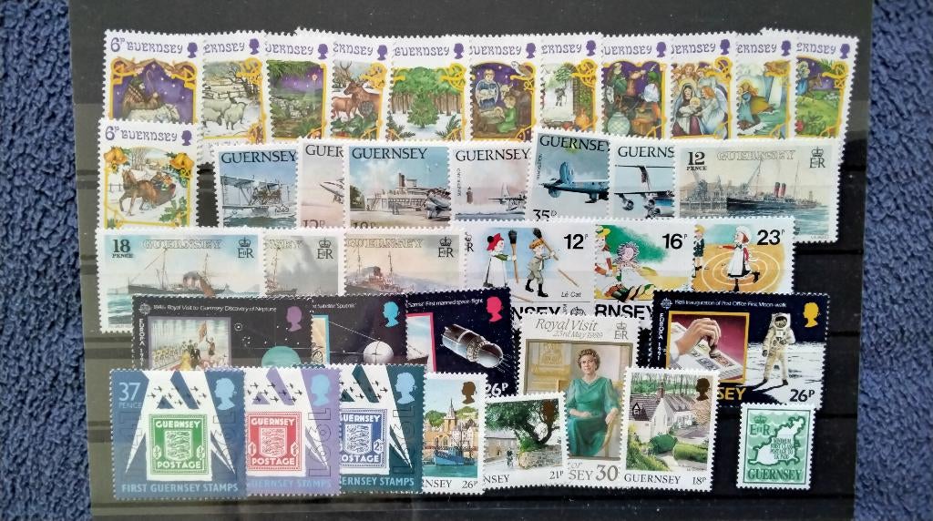 Lot Guernsey MNH., Envoi