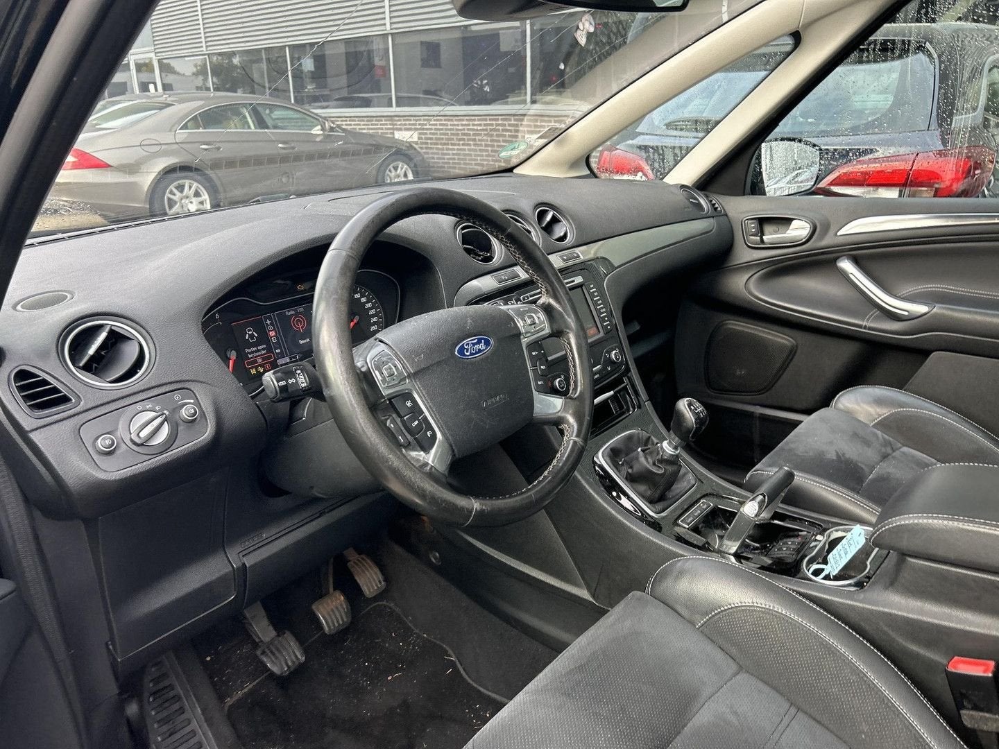 Ford S-Max 2.0 TDCi S Edition | Leder/Alcantara | Pano | Cli, Monovolume, Zwart, Grijs, S-Max