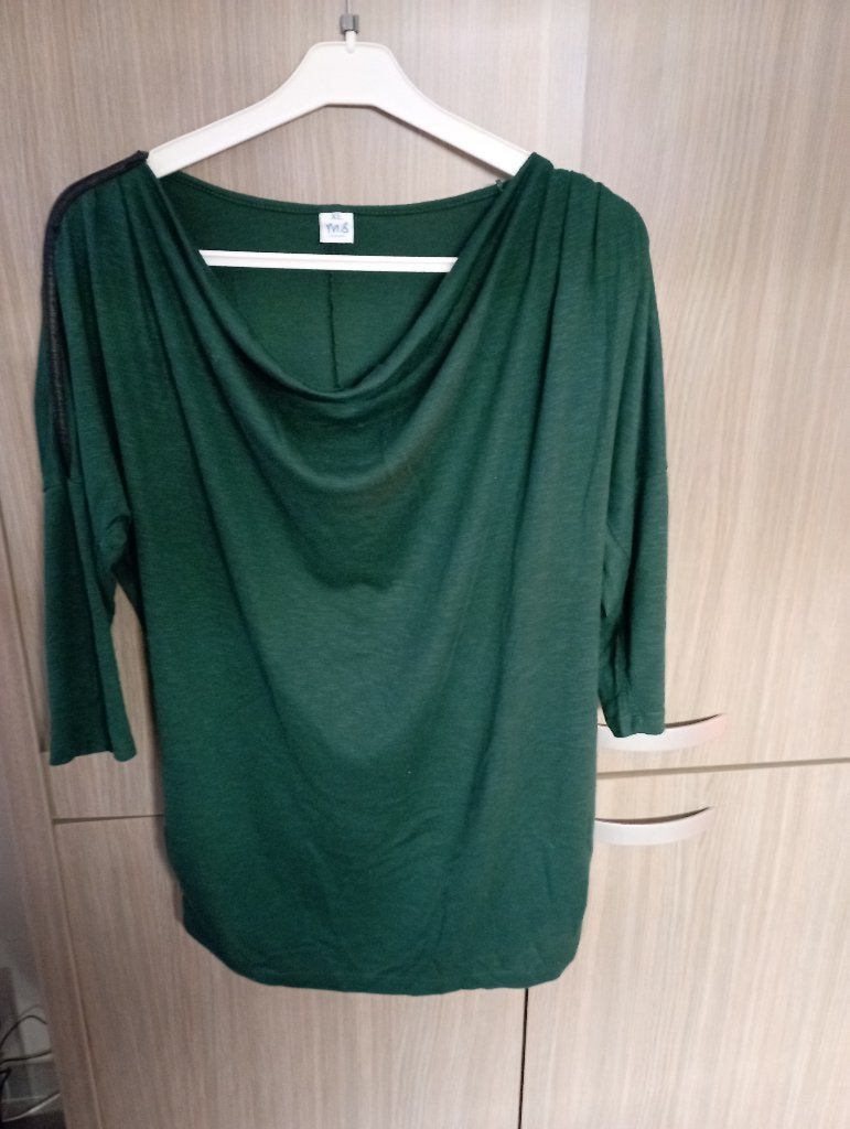groene longsleeve MS MODE mt XL, Kleding | Dames, Grote Maten, Zo goed als nieuw, MS Mode, Groen, Shirt of Top