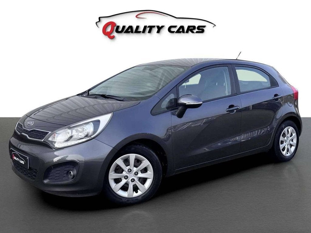 Kia Rio Rio 1.2i Lounge | 77.000 KM | Navi | CarPlay | Gar, Autos, 63 kW, Entreprise, Noir, 5 portes
