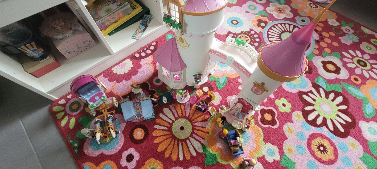 Playmobiel kasteel, Ophalen
