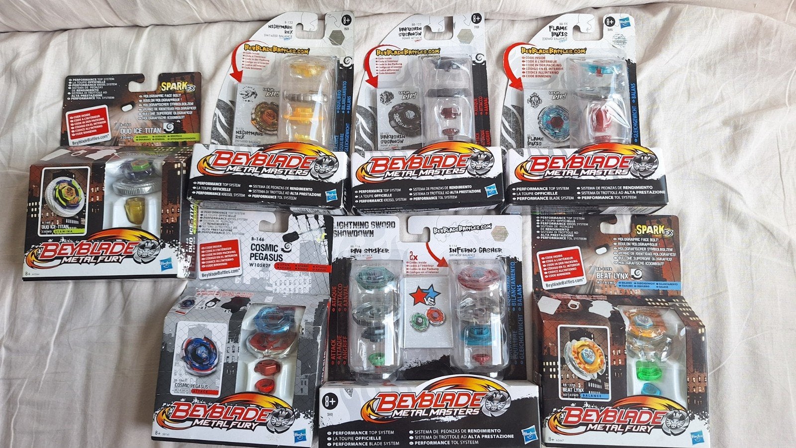 Beyblade collectie sealed, Ophalen, Nieuw