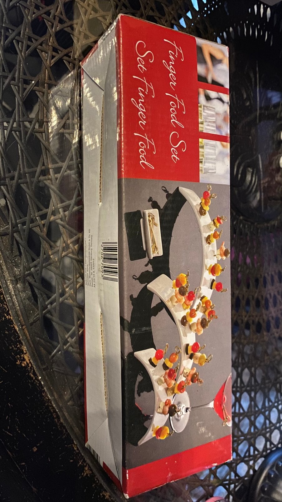 Set de présentation de petits apéros à manger, Maison & Meubles, Enlèvement, Neuf