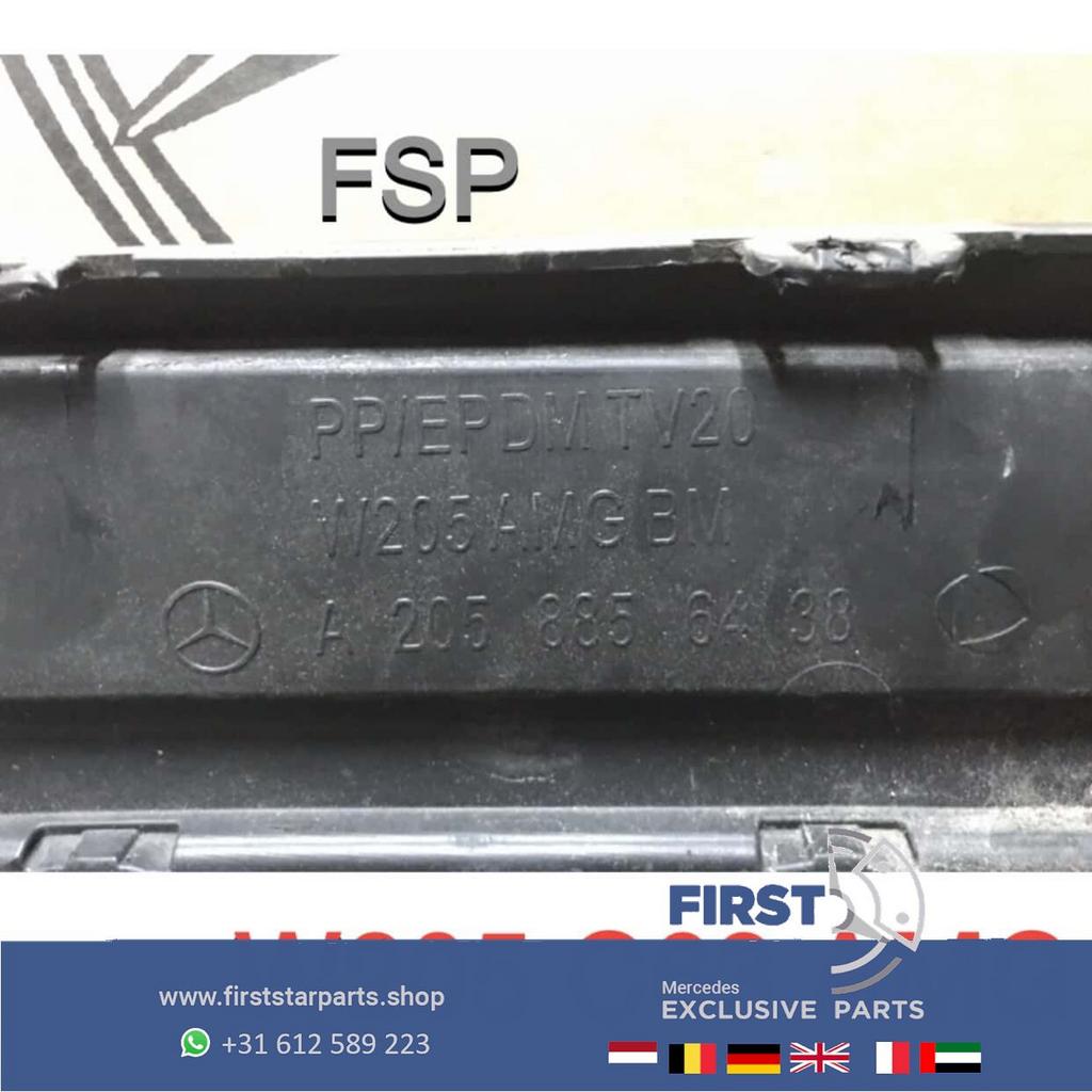 W205 S205 C63 AMG DIFFUSER Mercedes C Klasse 2014-2019 ORIGI, Utilisé, -, -, Enlèvement ou Envoi