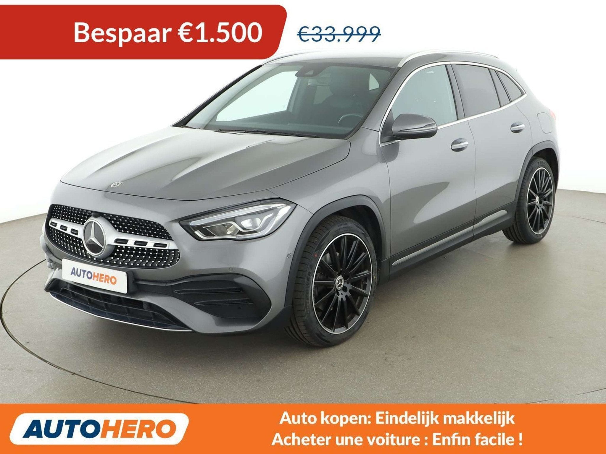 Mercedes-Benz GLA 220 GLA 220 d 4Matic AMG Line (bj 2021), Auto's, Mercedes-Benz, Automaat, Lichtsensor, 158 g/km, Gebruikt