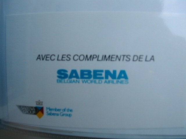 Carte de vœux Sabena, carte de compliment #001 — Logo, Collections, Enlèvement ou Envoi, Neuf