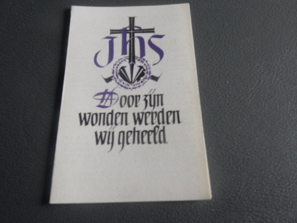 nr.855 - Oude bidprenten - €1/stuk - C, Enlèvement ou Envoi, Image pieuse
