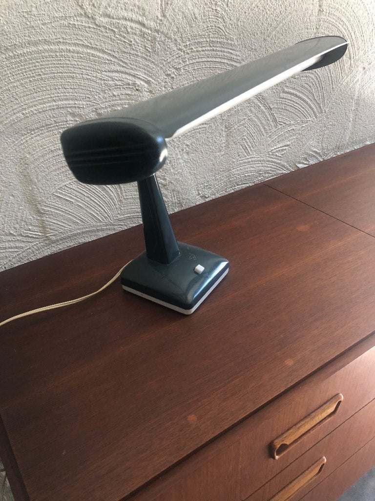Vintage midcentury Glamor bureaulamp, Ophalen, Bureaulamp, Gebruikt, Vintage