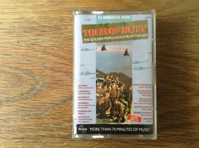 muziekcassette tour of duty, Cd's en Dvd's, Ophalen of Verzenden, Rock en Metal, 1 bandje, Origineel
