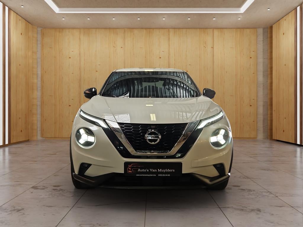 Nissan Juke 1.0 benzine  33000km  12 maanden garantie, Auto's, Voorwielaandrijving, Euro 6, Leder en Stof, Wit