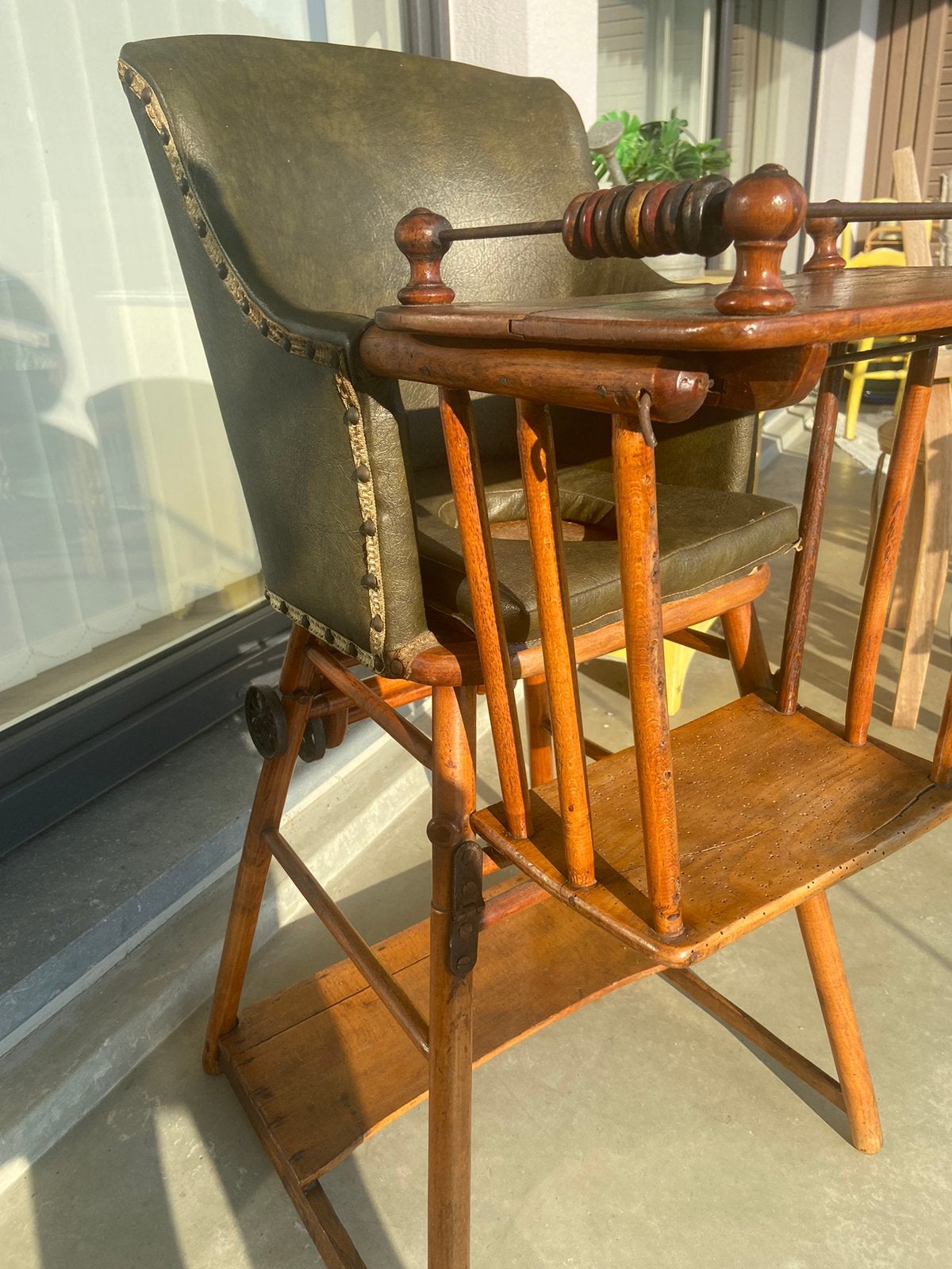 Très belle CHAISE HAUTE TRANSFORMABLE  pour BB - mid-century, Enlèvement ou Envoi