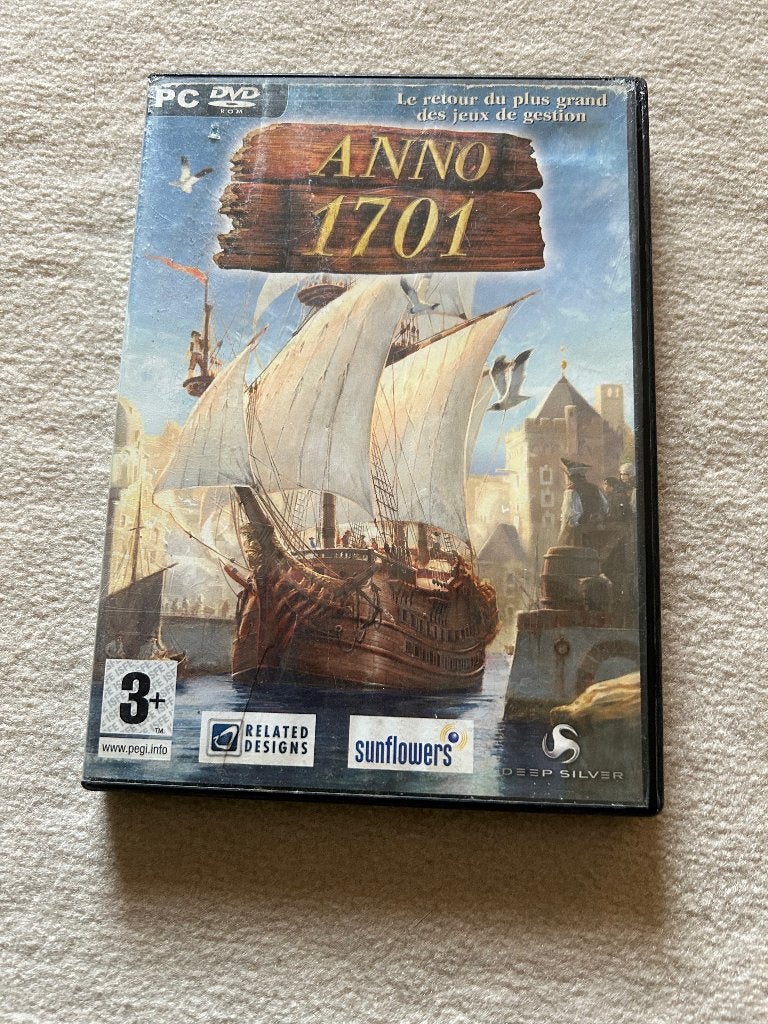 PC DVD-ROM - ANNO 1701, Consoles de jeu & Jeux vidéo, Enlèvement ou Envoi, 1 joueur, Utilisé, À partir de 3 ans